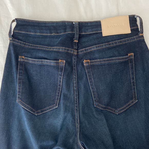 EVERLANE authentic stretch cigarette Dark Blue denim jeans size 26 NEW! - Picture 6 of 6